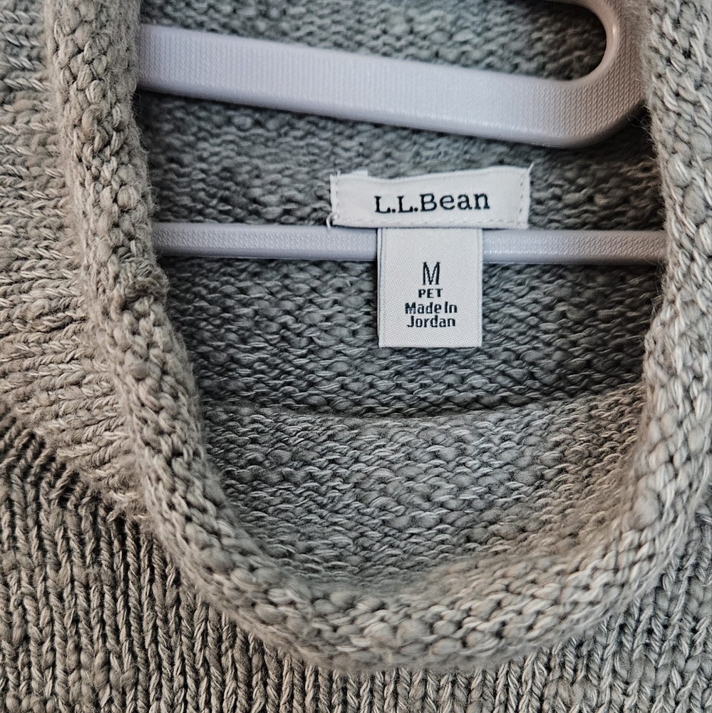 L.L. Bean Green Turtleneck Sweater - Picture 5 of 7